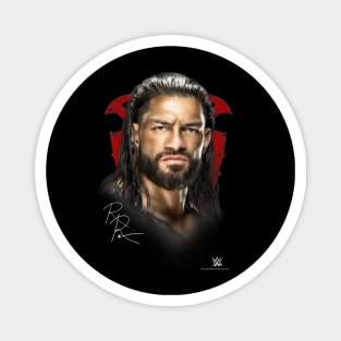 Roman Reigns Face Portrait Magnet